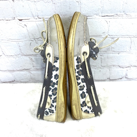 🚫SOLD! |•SPERRY•| Leather Top-Siders Animal Print - Picture 2 of 9